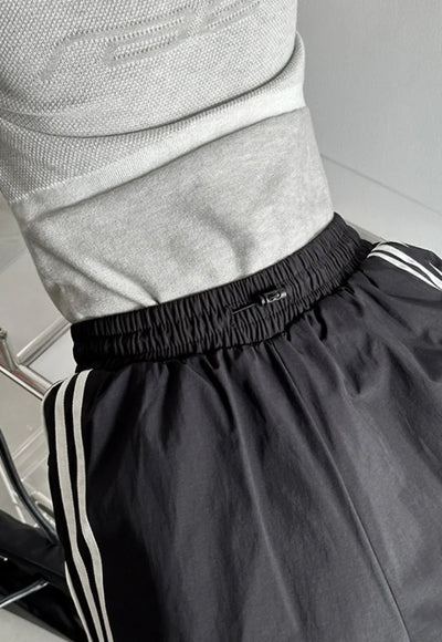 Striped Parachute Pants